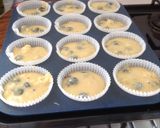 A picture of step 5 of Blueberry and banana muffins.