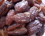 A picture of step 1 of Nuts filled dates.