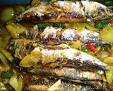 Foto langkah ke 6 dari resep TUMIS gereh besek cabai hijau (pedas,asam,manis,asin).