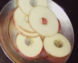 A picture of step 7 of #RAMADAN                 Apple oreo dates pudding.