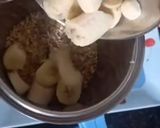 A picture of step 2 of Oats shake.