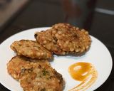 A picture of step 8 of Sabudana Vada.