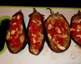 A picture of step 10 of Alexandrian Sausage.