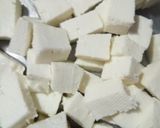 A picture of step 2 of Shahi paneer.