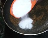 A picture of step 3 of Dhaniya ki panjiri.