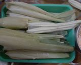 Foto langkah ke 4 dari resep Lepet Jagung Manis (gula jawa).