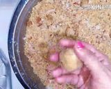 A picture of step 5 of Rajasthani churma laddu.