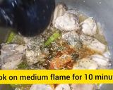 A picture of step 5 of Degi Chicken Palak.
