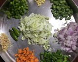 A picture of step 1 of Minestrone Soup.