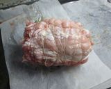 Foto del paso 7 de la receta Arrollado de lomo de cerdo horneado (dietético)