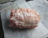 Foto del paso 7 de la receta: Arrollado de lomo de cerdo horneado (dietético)