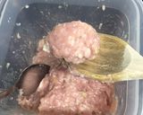 Foto del paso 3 de la receta Albóndigas de pollo en salsa con patatas fritas “fácil”