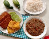 Foto langkah ke 3 dari resep Sambal Terong Ala Dinda Alamanda.