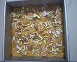 A picture of step 7 of Mysore Pak (Traditional South Indian Sweet).