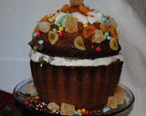 A picture of step 13 of My giant orange cup cake.