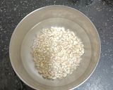 A picture of step 1 of Nutritious Pearl Barley Soup (Soup e jo).