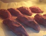 Foto langkah ke 6 dari resep 고구마 빵 Korean Sweet Potato Mochi Bread.