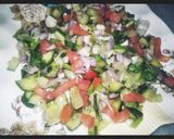 A picture of step 4 of Chatkhara Salad.