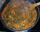 A picture of step 8 of Spinach with Chickpeas.