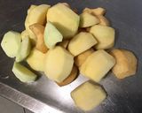 Une image de l'étape 2 de Compote aux 4 fruits (poires, pêches, prunes, pommes).