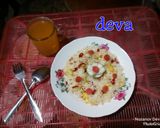 Foto langkah ke 8 dari resep Nasgor Sozzis Pedas Deva.