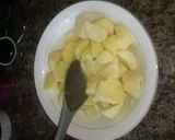 A picture of step 1 of Potatoe fritters with Minced meat.