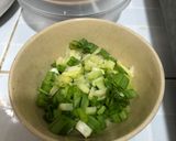 Hình bước làm 2 của món Cà Tím Nướng Mỡ Hành Chay