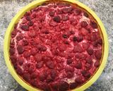 Gyümölcsös - túrós sütemény (szénhidrátcsökkentett) recept fázis 8 fotója