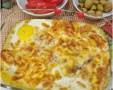 عکس مرحله 3 از دستور سیب زمینی تخم مرغ پنیری 😋