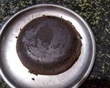 A picture of step 8 of Oreo cake in pressure cooker(steamed).