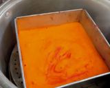 Foto langkah ke 5 dari resep Bolu pelangi kukus.