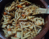 Foto del paso 8 de la receta: Pasta mexicana vegana de pelo de ángel de chile costeño y verduras el geras. México