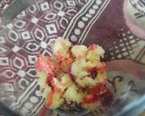 A picture of step 1 of Strawberry delight.