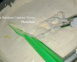 Foto langkah ke 4 dari resep Cassava Rainbow Cake Syuper Menul by Shinta.