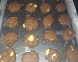 Foto langkah ke 6 dari resep Chocochip Almond super nyoklat.