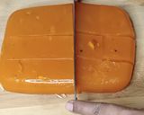 A picture of step 9 of Bombay Karachi Halwa.