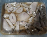 Foto del paso 1 de la receta: Riñones de cerdo en salsa de ñora