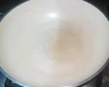 A picture of step 3 of Chicken vegetable fried rice.