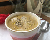 Foto del paso 7 de la receta: Crema de calabaza, setas y trufa