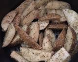 Baked garlic parmesan potato wedges recipe step 5 photo