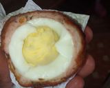 A picture of step 7 of Scotched Eggs.