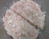 รูปขั้นตอนการทำที่ 2 ของ Hamburgไก่บด