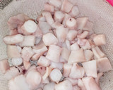 صورة لخطوة 1 من وصفة أرز بالسمك والقرنيط (الأخطبوط)