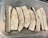 Une image de l'étape 8 de Aubergines chinoises et poivrons grillés aux épices et coriandre (recette plancha).
