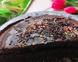 Foto langkah ke 9 dari resep Martabak Brownies Matcha (Tanpa Resting).