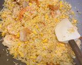 รูปขั้นตอนการทำที่ 4 ของ ข้าวผัดกุ้ง
