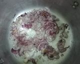 A picture of step 2 of Stir fried rice.