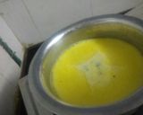 A picture of step 9 of Fafada-Kadhi with Grated Raw Papaya.