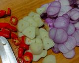 Foto langkah ke 3 dari resep Tumis jamur ayam cincang.
