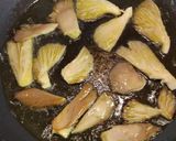 Foto del paso 2 de la receta Tallarines al pesto con setas y langostinos